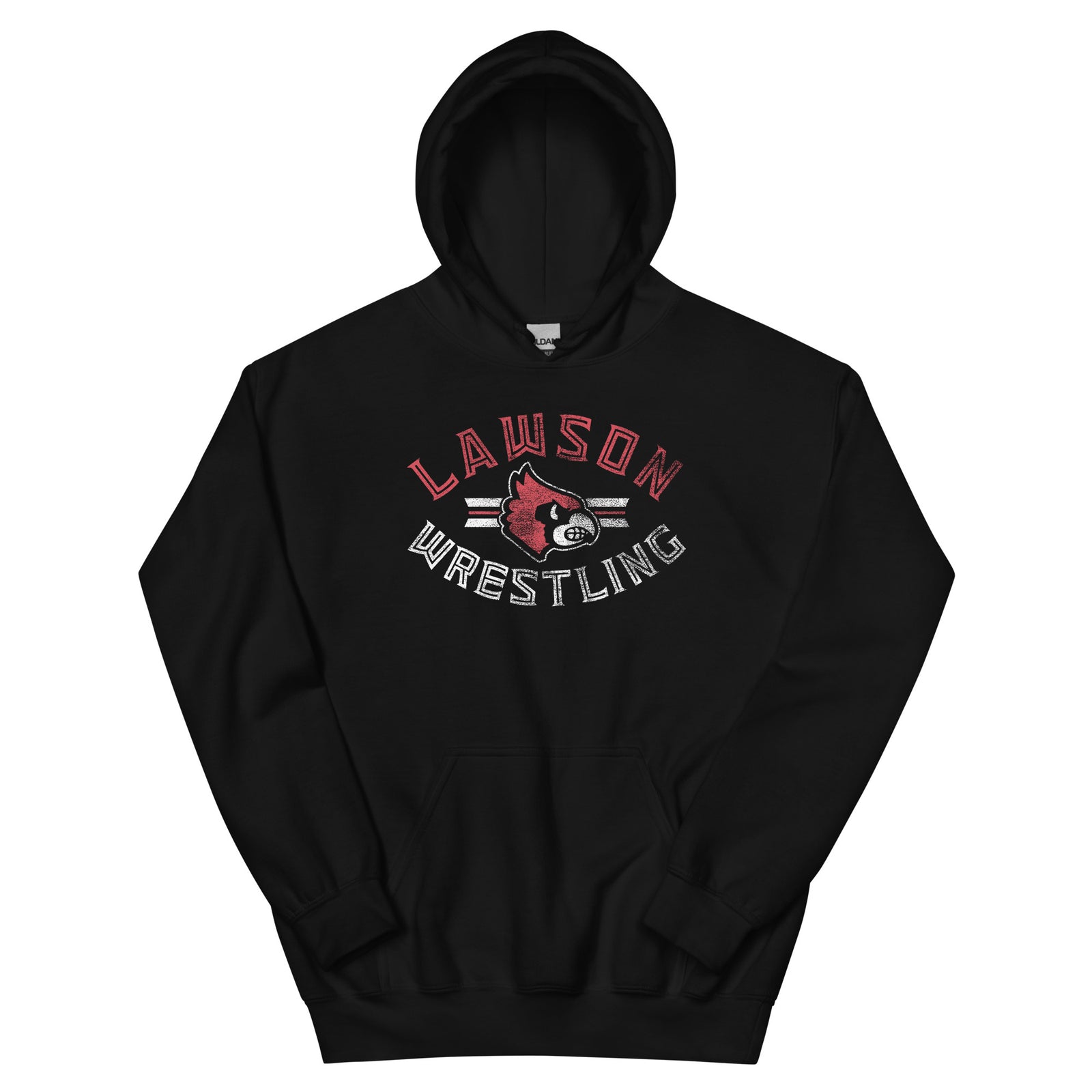 Lawson Wrestling Black  Unisex Heavy Blend Hoodie