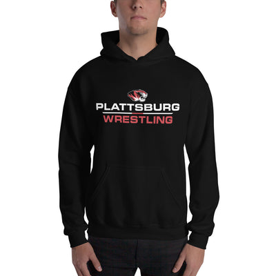 Plattsburg High School Wrestling Unisex Heavy Blend Hoodie