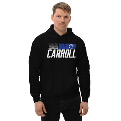 Carroll Wrestling Black  Unisex Heavy Blend Hoodie