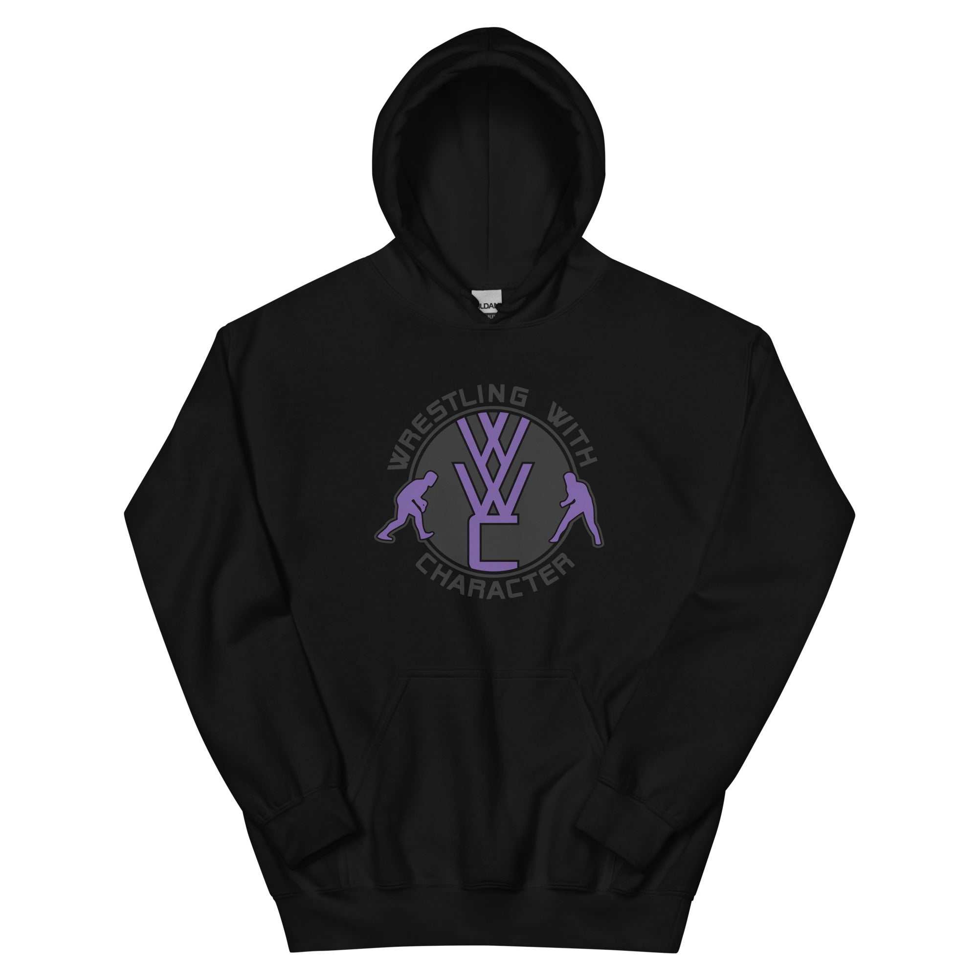 Wrestling With Character  Unisex Heavy Blend Hoodie