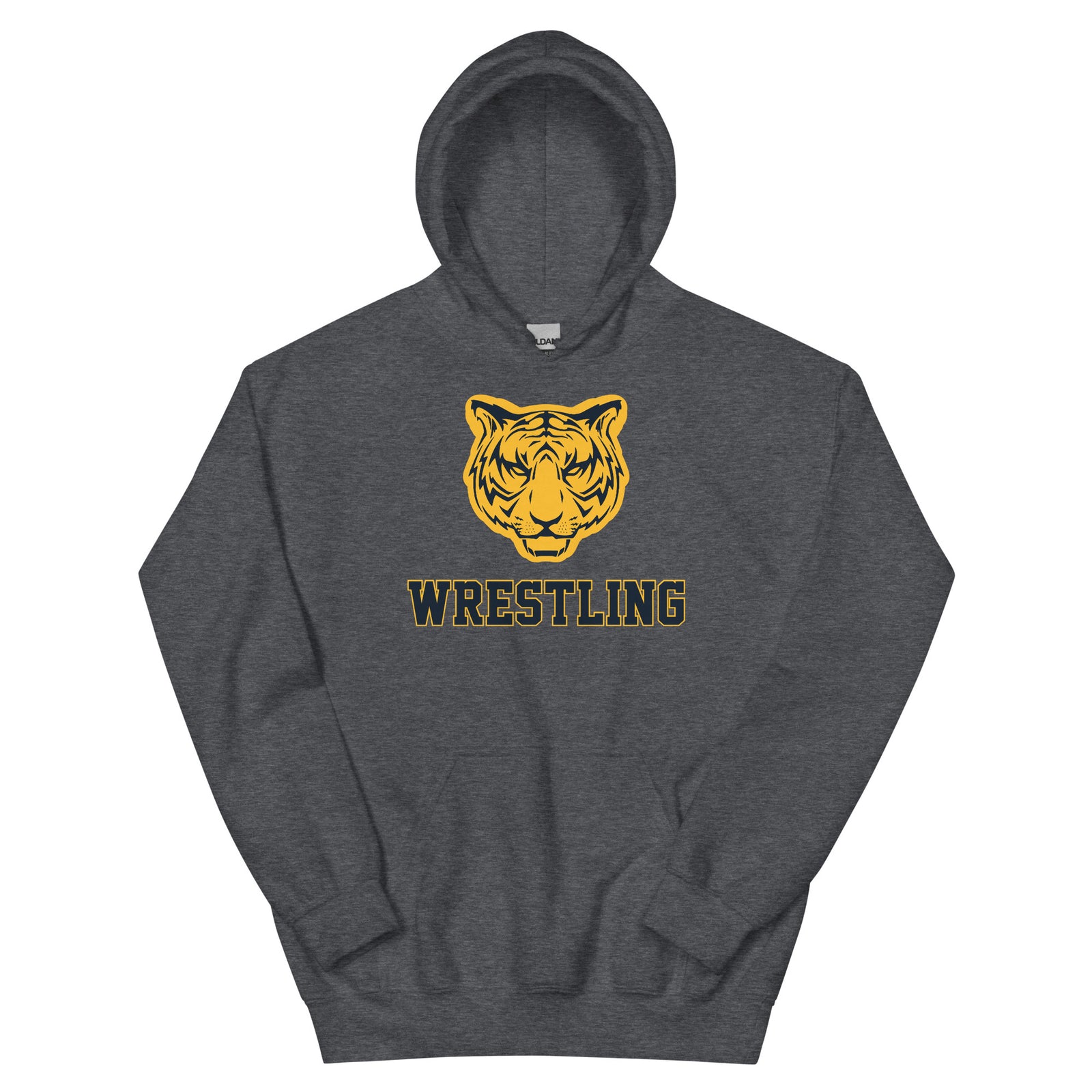 Burlington-Edison HS Wrestling Tiger  Unisex Heavy Blend Hoodie