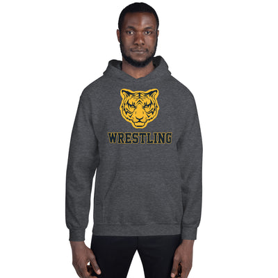 Burlington-Edison HS Wrestling Tiger  Unisex Heavy Blend Hoodie