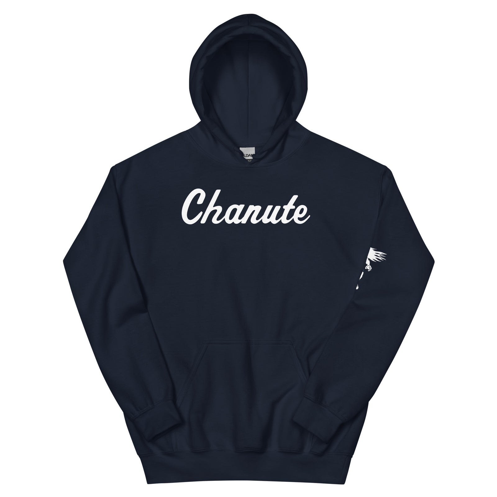 Chanute HS Wrestling (with left sleeve) Unisex Heavy Blend Hoodie