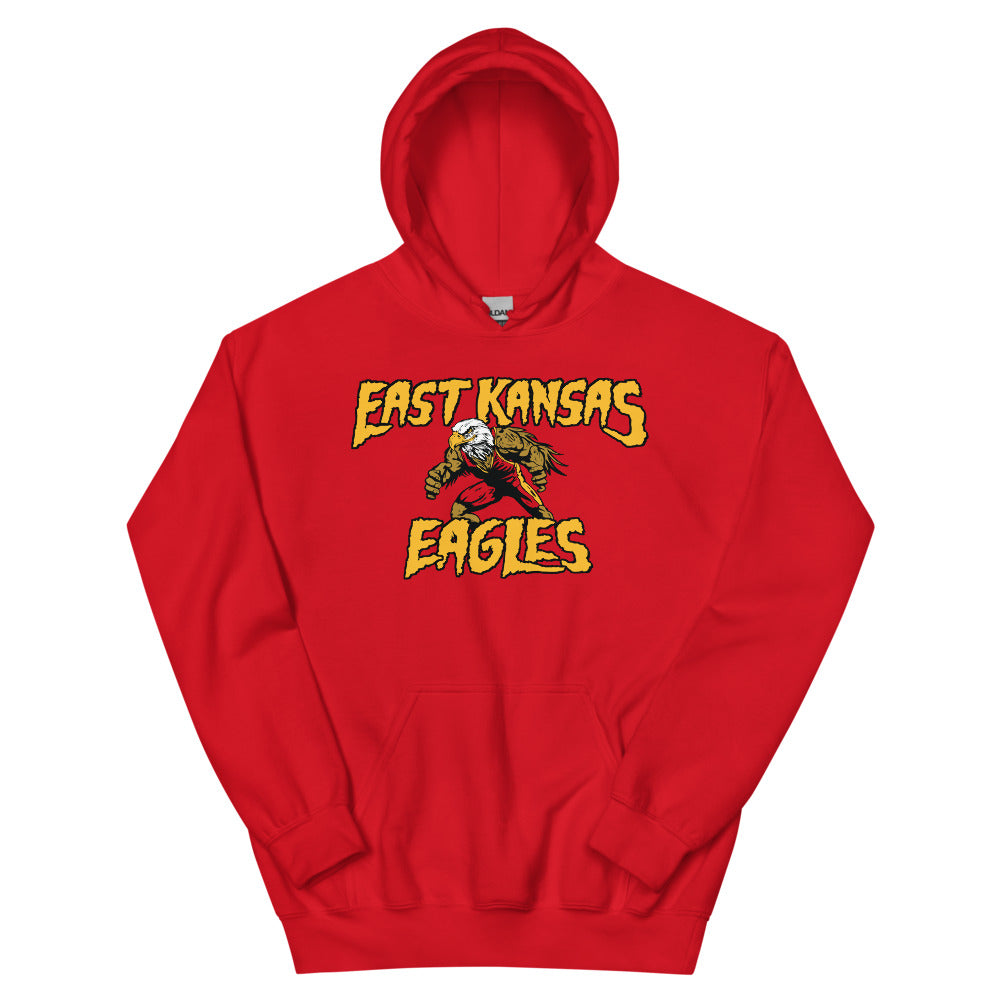 East Kansas Eagles FRONT ONLY Unisex Hoodie