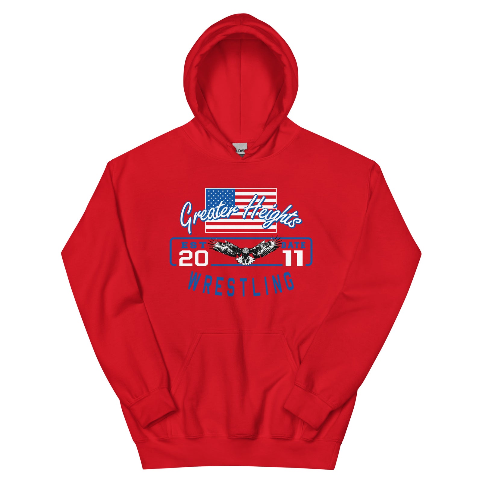 Greater Heights Wrestling Est. 2011 Unisex Hoodie