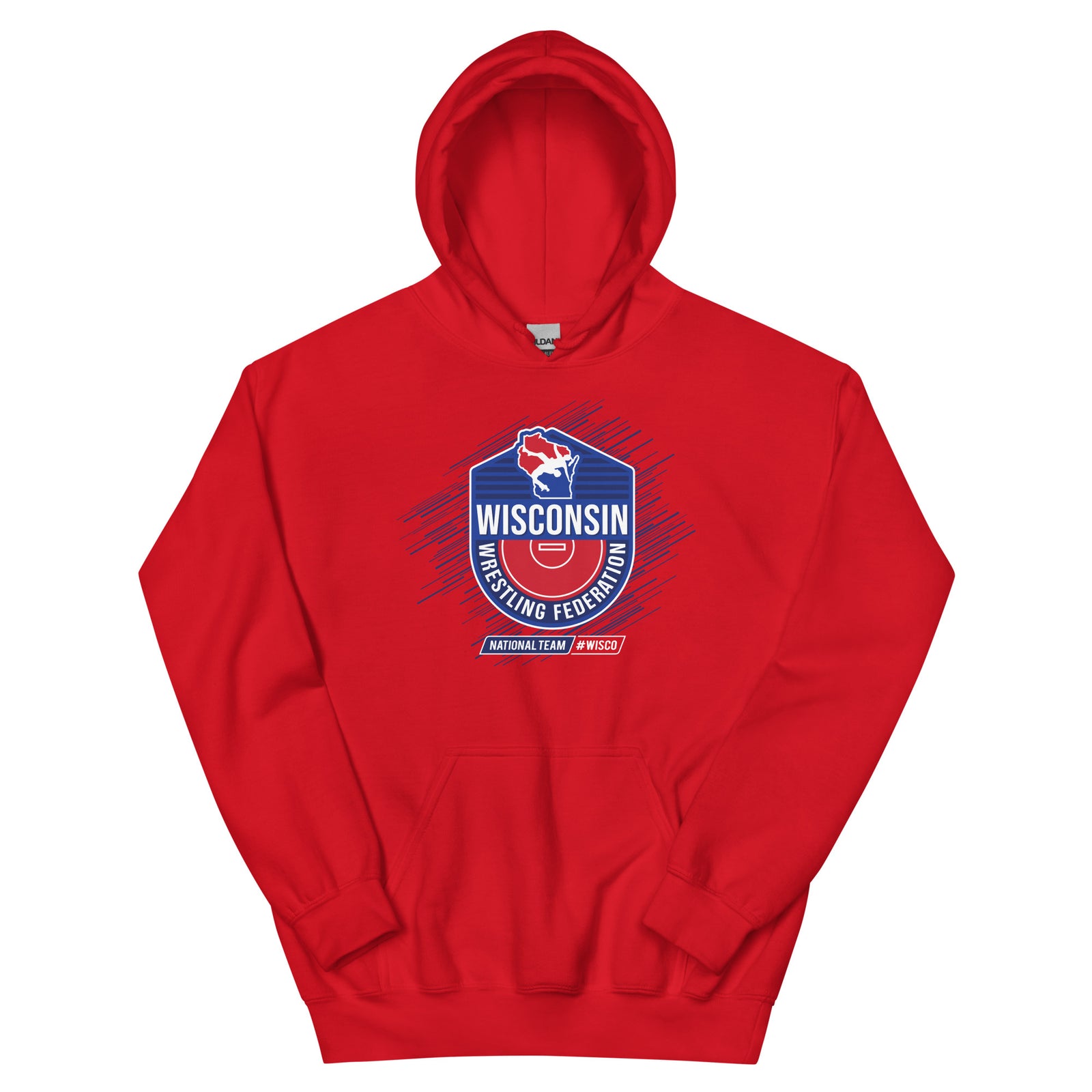 Wisconsin Wrestling Federation Wrestling 2023 WISCO Unisex Heavy Blend Hoodie