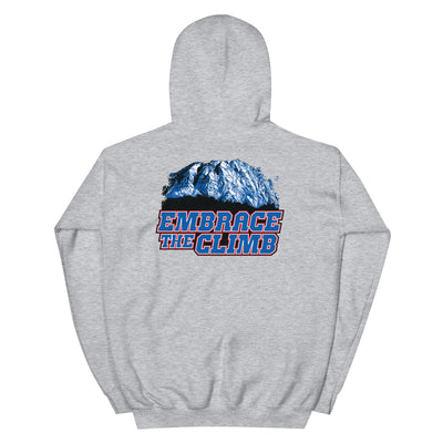 Greater Heights Wrestling Embrace The Climb 1 Unisex Hoodie