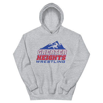 Greater Heights Wrestling 1 Unisex Hoodie