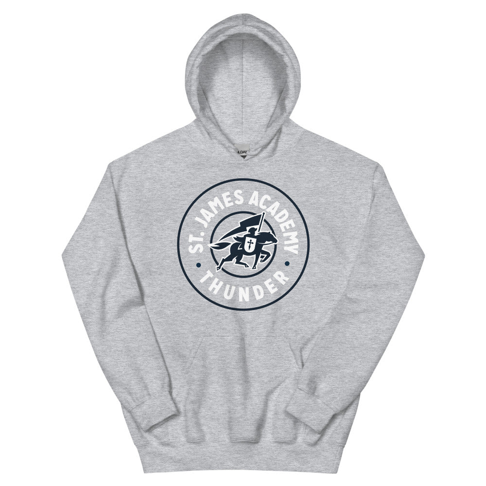 St. James Academy Grey Unisex Hoodie