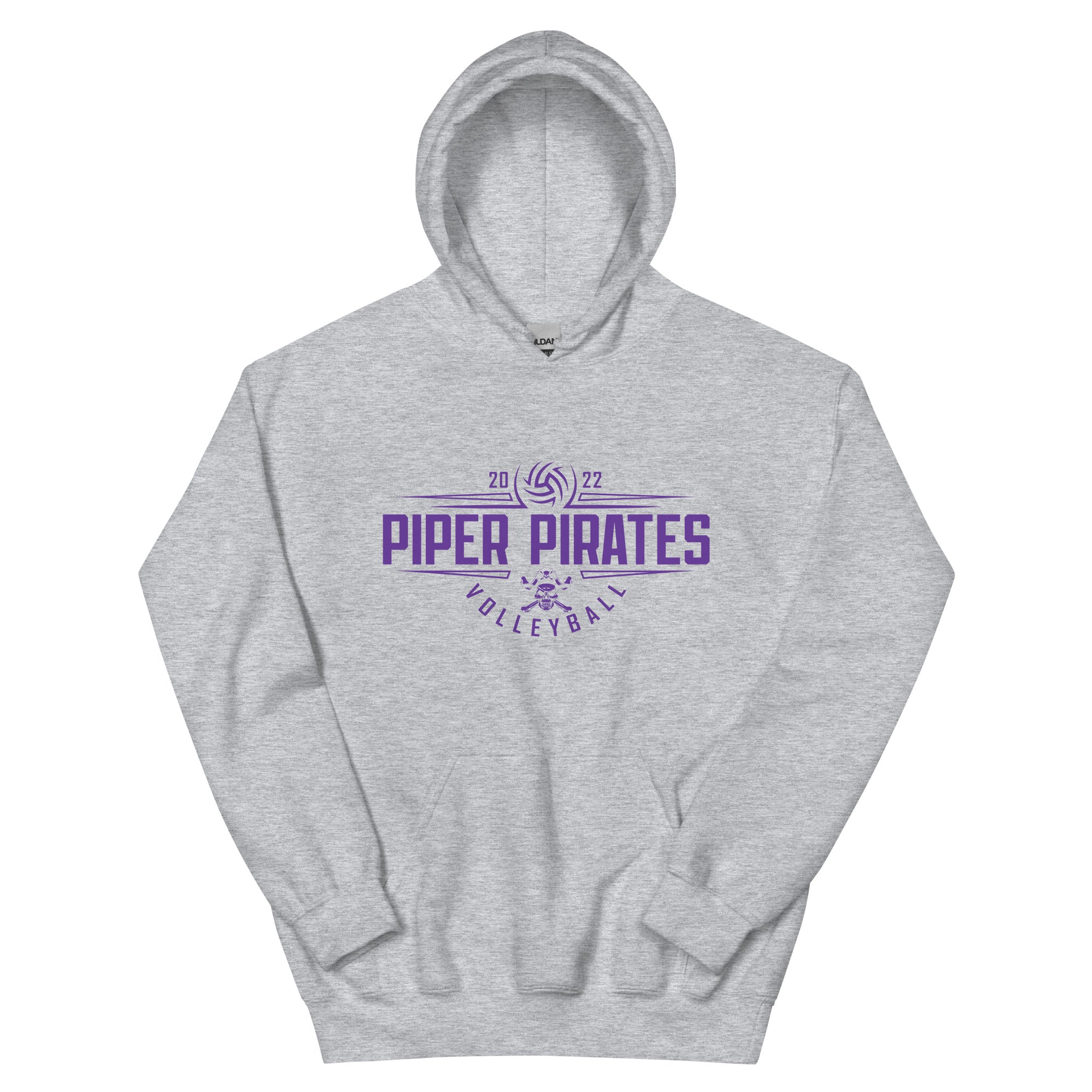 Piper Pirates Volleyball Unisex Hoodie