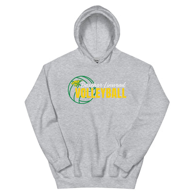 Basehor-Linwood Volleyball (Front Only) Unisex Hoodie