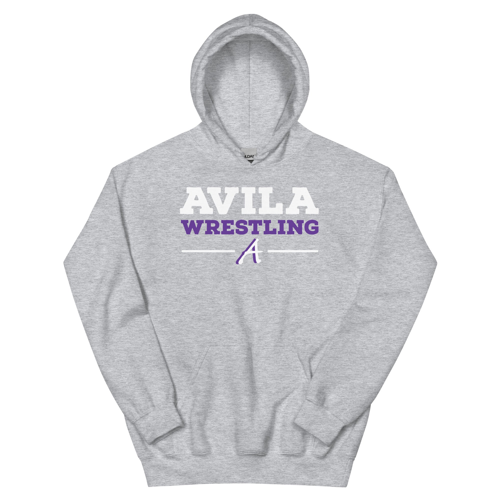 Avila Wrestling Banner Design Hoodie