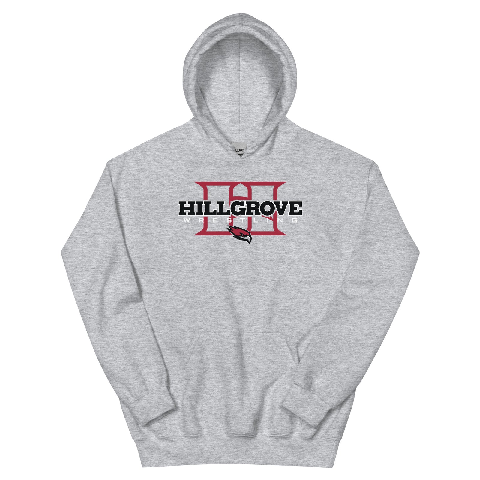 Hillgrove Hawks Wrestling 2022 Hill Grove Unisex Heavy Blend Hoodie