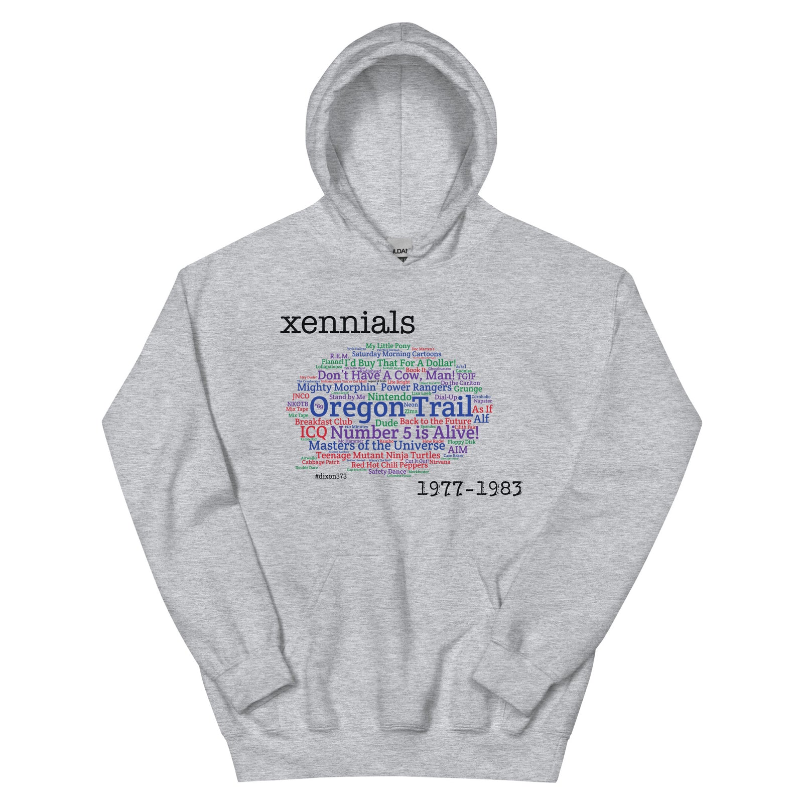 Xennials Unisex Hoodie