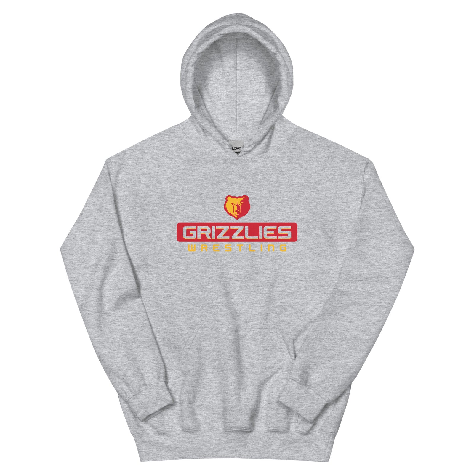 Labette County Wrestling Grizzlies Unisex Heavy Blend Hoodie