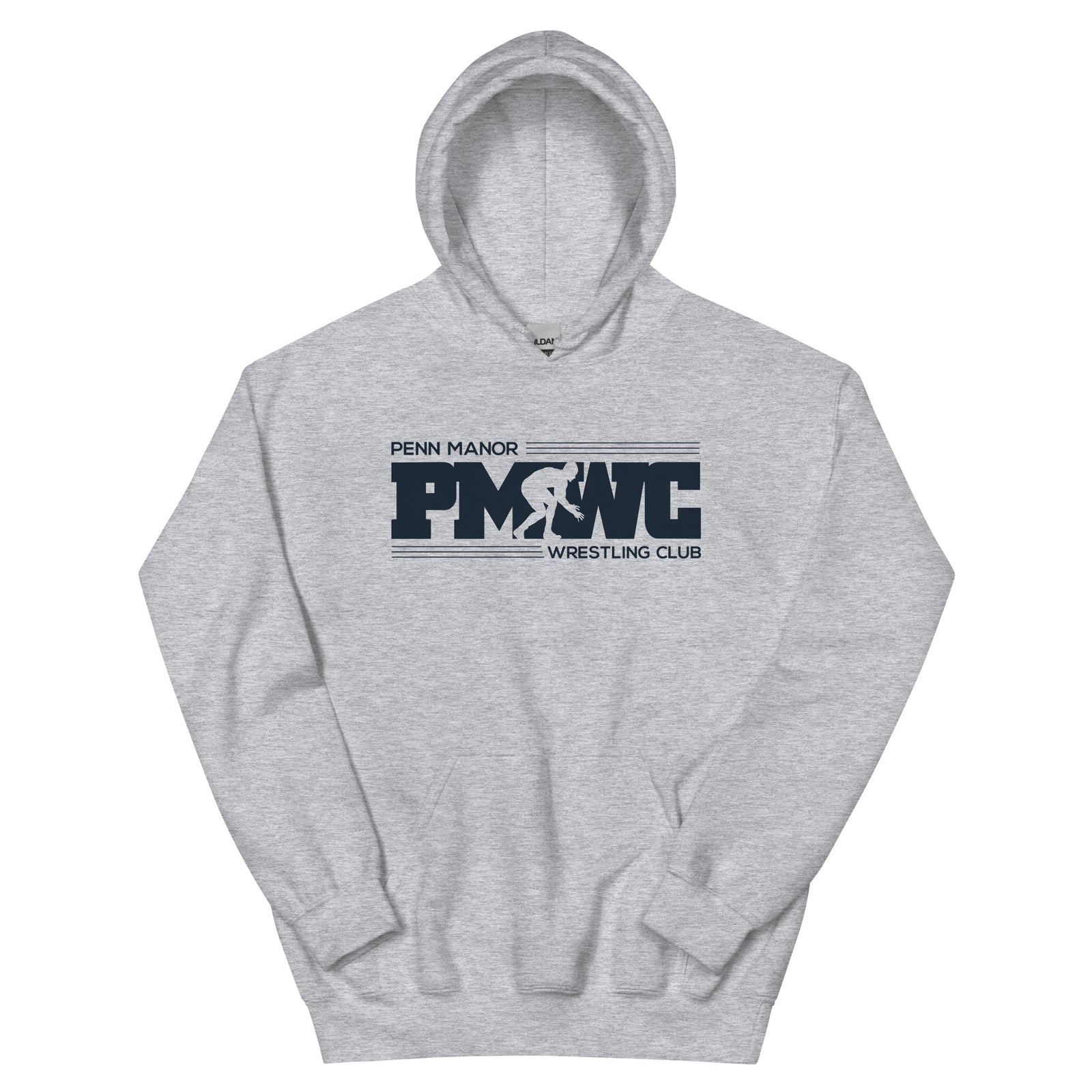 Penn Manor Navy Design Unisex Heavy Blend Hoodie