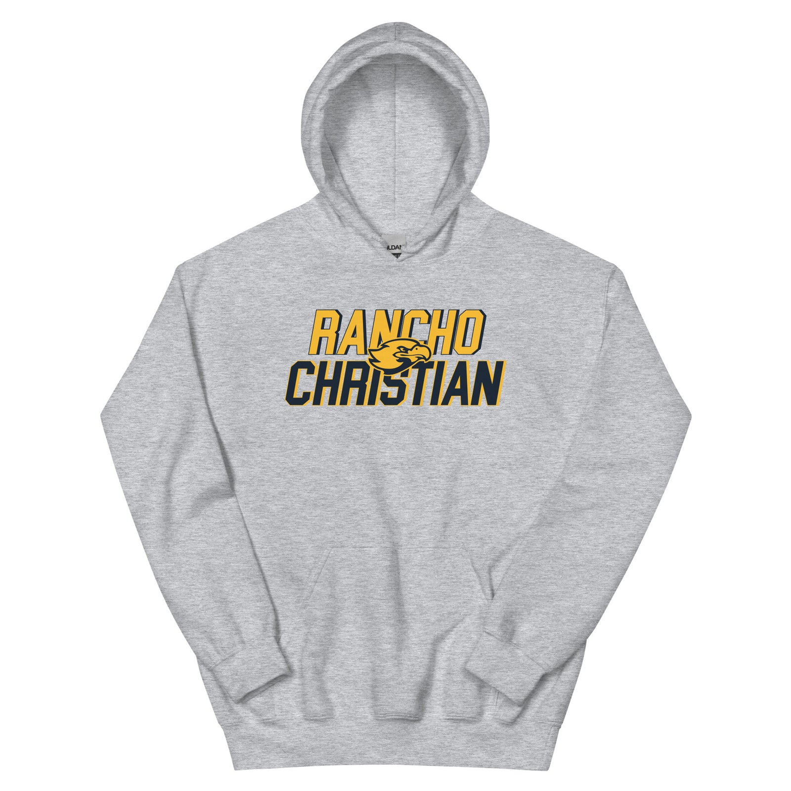 Rancho Christian High School RC Text Unisex Heavy Blend Hoodie