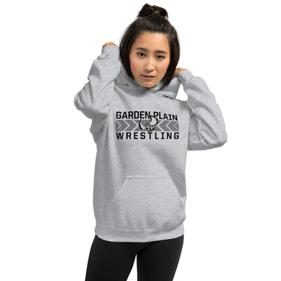 Garden Plain High School Wrestling Unisex Heavy Blend Hoodie