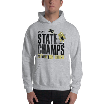 Staunton River State Champs  Grey Unisex Heavy Blend Hoodie