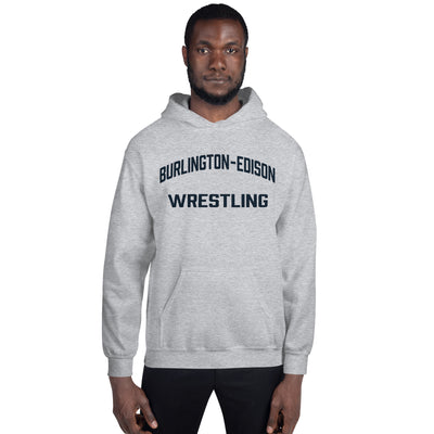 Burlington-Edison HS Wrestling Burling-Edison Unisex Heavy Blend Hoodie