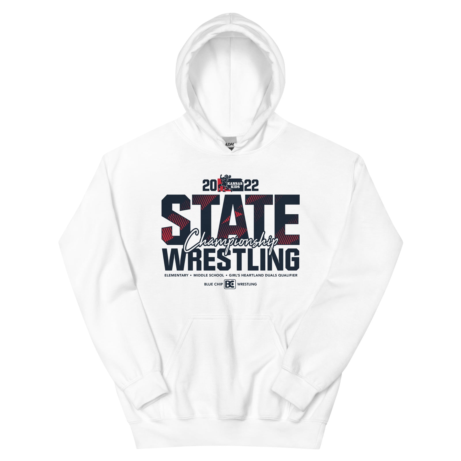 USAW KS State Champion Wrestling Unisex Hoodie