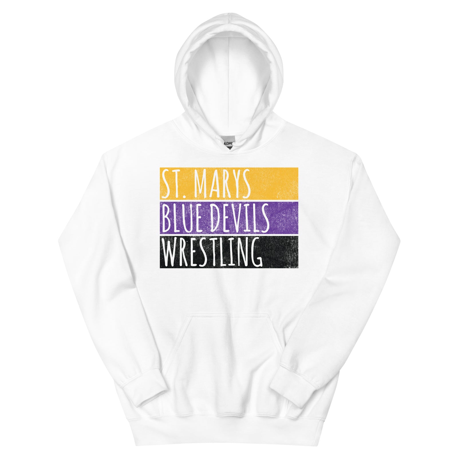 St. Mary’s High School Wrestling Blue Devils Unisex Hoodie