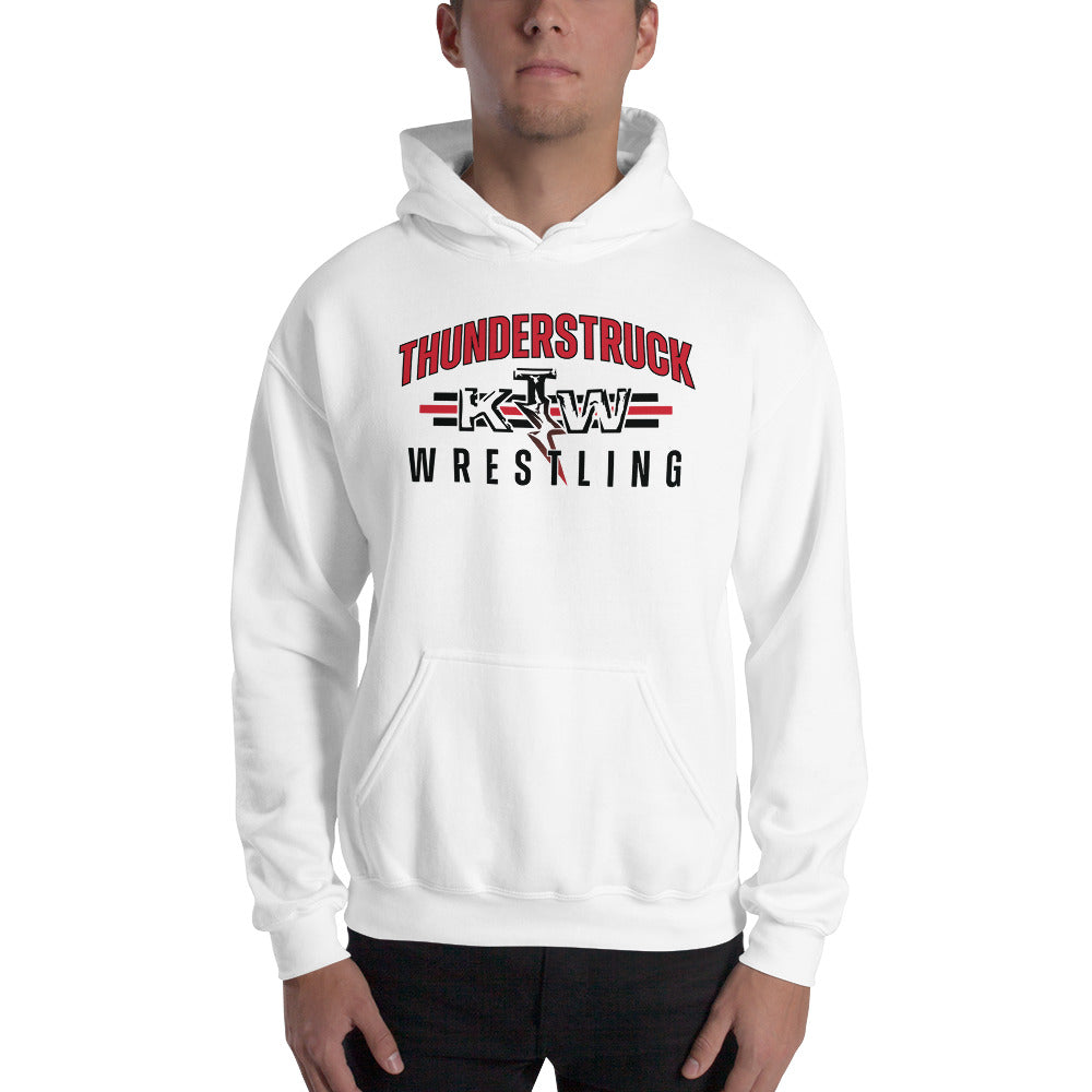 KTW Kansas Thunderstruck Wrestling Unisex Heavy Blend Hoodie