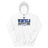 Winfield Wrestling Dad White Unisex Hoodie