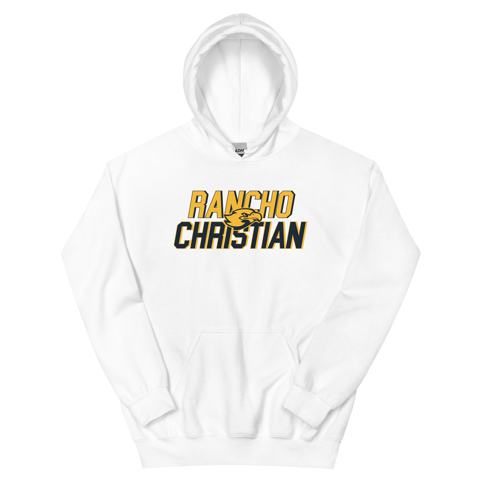 Rancho Christian High School RC Text Unisex Heavy Blend Hoodie