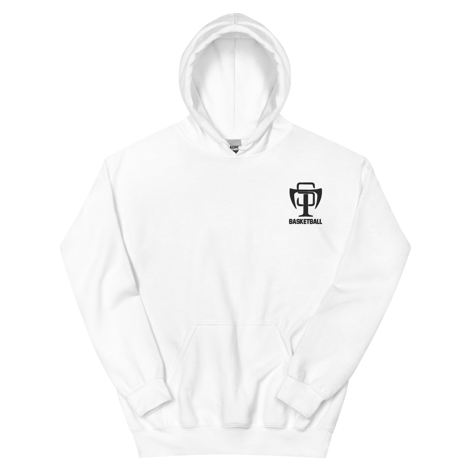 Summit Trail Middle School Basketball White Unisex Heavy Blend Hoodie