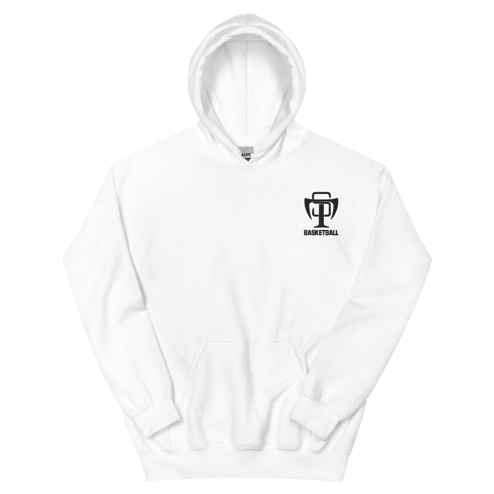 Summit Trail Middle School Basketball White Unisex Heavy Blend Hoodie