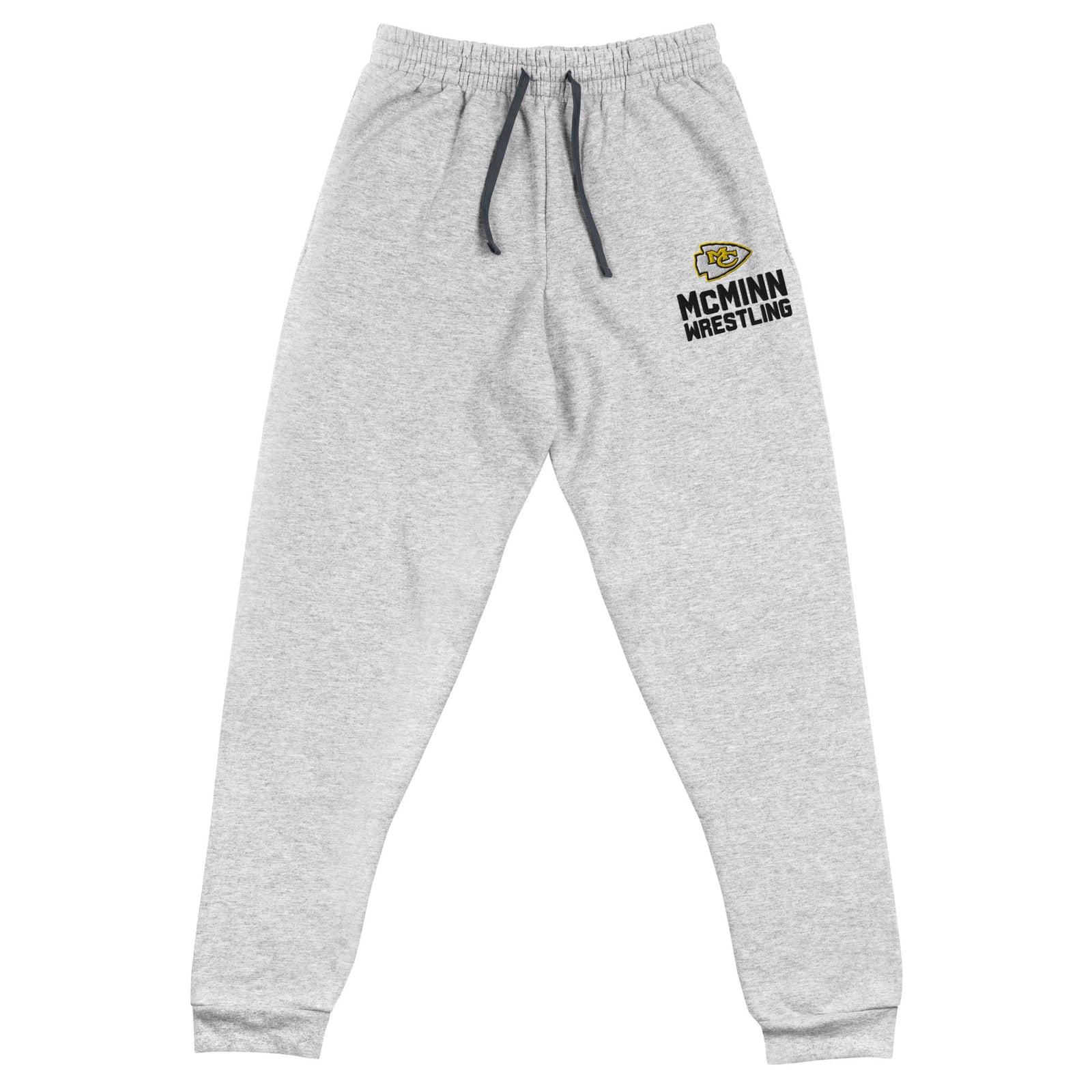 McMinn High School Wrestling  Grey Unisex Joggers