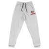 Palmetto Middle Football Embroidery-Grey Unisex Joggers