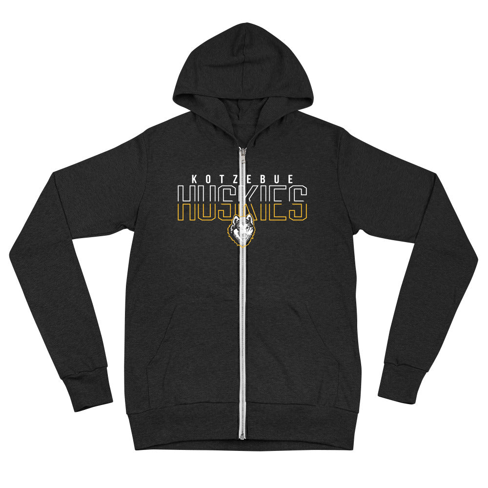 Kotzebue Huskies Zip Hoodie