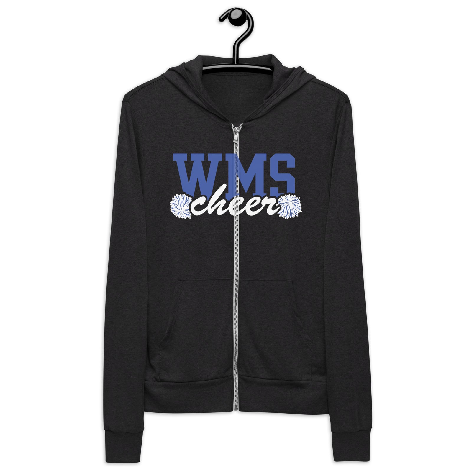 WMS Cheer Unisex zip hoodie
