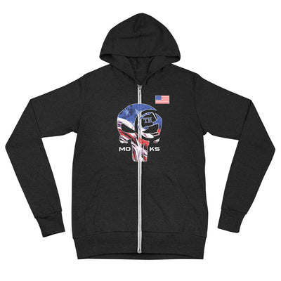 FRONT ONLY Team Hammer MO/KS Unisex zip hoodie