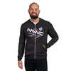 MWC Wrestling Academy 2022 Splatter Unisex zip hoodie