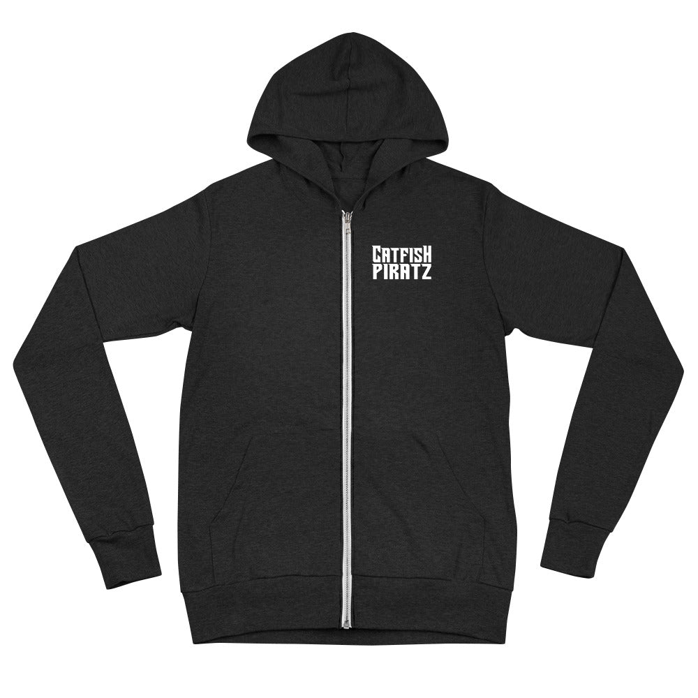 Catfish Pirates Unisex zip hoodie