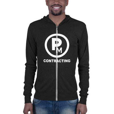 PM Contracting Unisex Lightweight Zip Hoodie