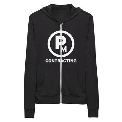 PM Contracting Unisex Lightweight Zip Hoodie