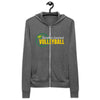 Basehor-Linwood Volleyball (Front Only) Unisex zip hoodie