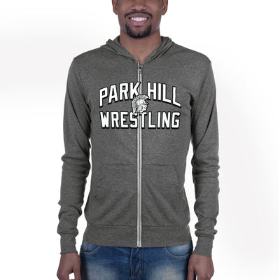 Park Hill Wrestling Unisex Lightweight Zip Hoodie