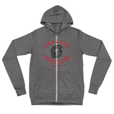 Park Hill Wrestling Unisex Lightweight Zip Hoodie v2