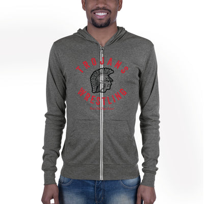 Park Hill Wrestling Unisex Lightweight Zip Hoodie v2