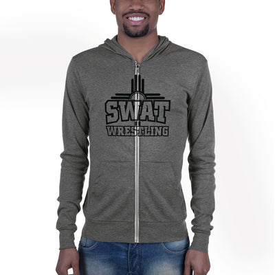 Las Vegas Youth Wrestling SWAT Wrestling Unisex Lightweight Zip Hoodie