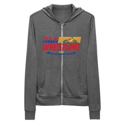 SLV Elite Wrestling Unisex Lightweight Zip Hoodie