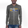 Seckman Volleyball Unisex Lightweight Zip Hoodie