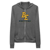 Burlington-Edison HS Wrestling BE Design  Unisex Lightweight Zip Hoodie