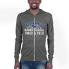 Eastern Hancock MS Track Track & Field  Unisex Lightweight Zip Hoodie