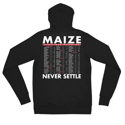 Maize Unisex zip hoodie
